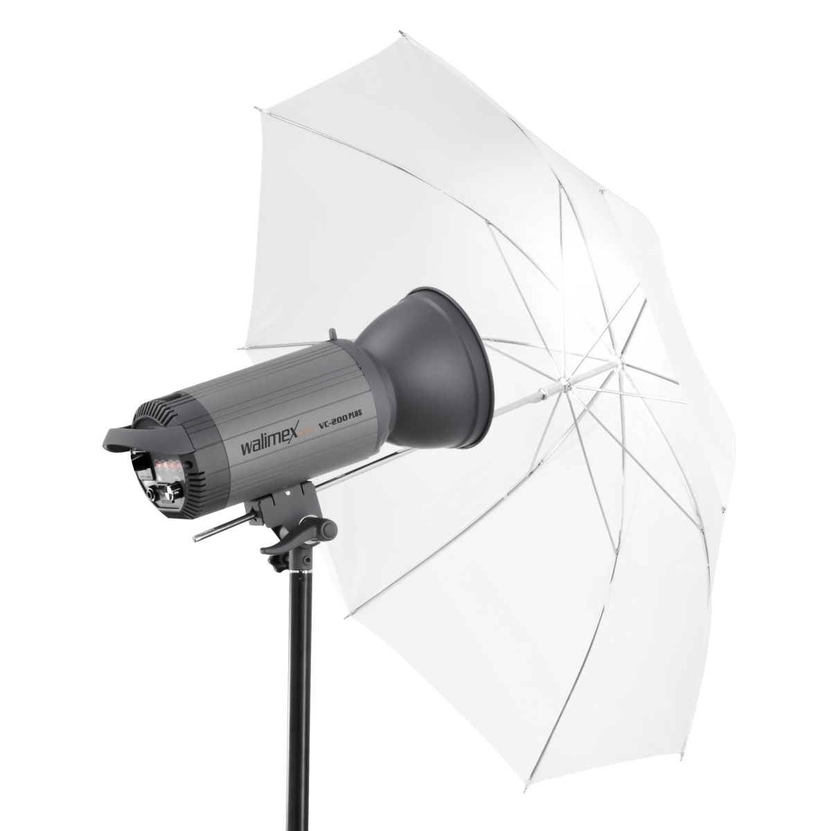 Walimex pro 2in1 Reflex-Durchlichtschirm weiß 150