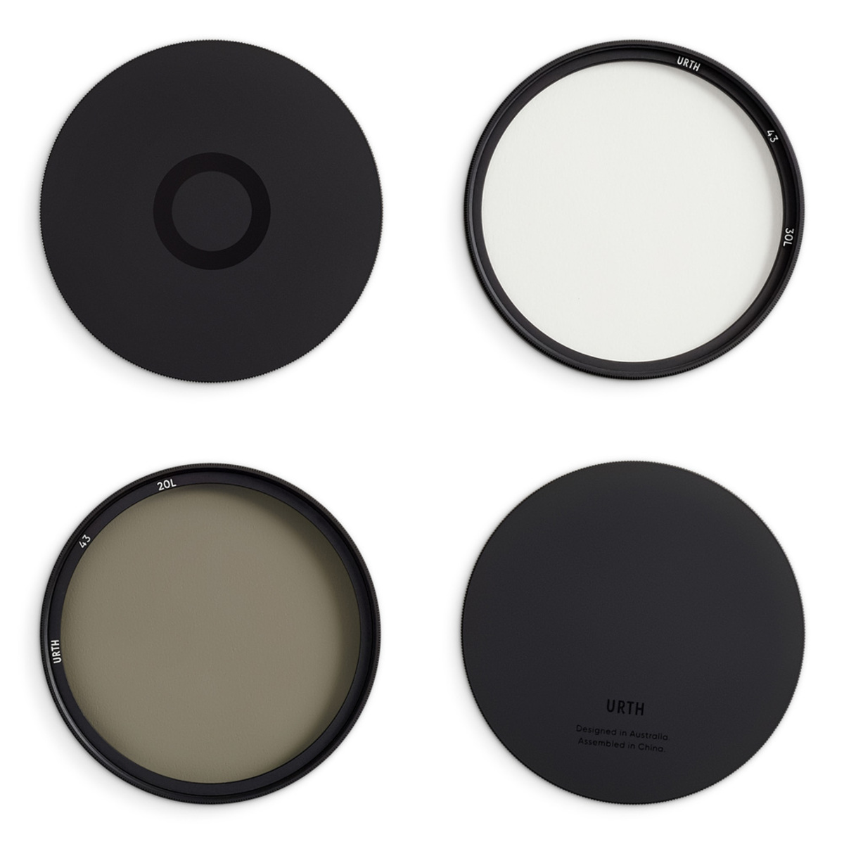 Urth 43mm UV + Circular Polarizing (CPL) Objektivfilter Kit (Plus+)