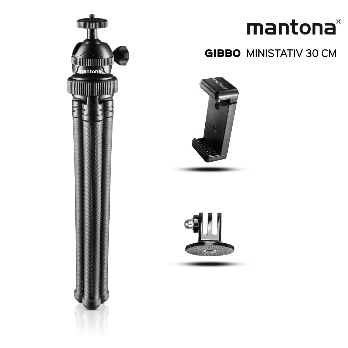 Mantona Gibbo Flex Ministativ 30 cm