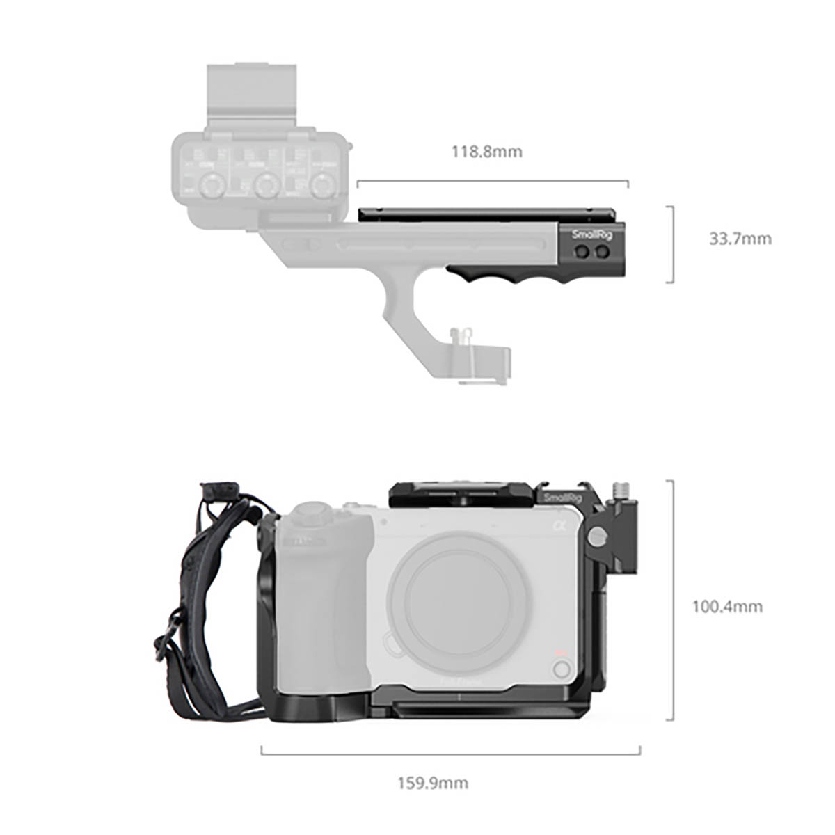 SmallRig 5588 Cage Kit für Sony FX2