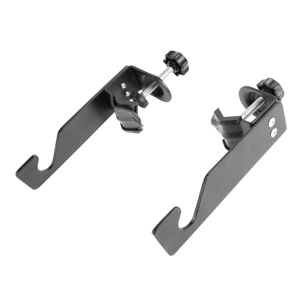 Walimex Hintergrundhaken mit Klemmen, 2er Set Walimex Hintergrundhaken mit Klemmen, 2er Set