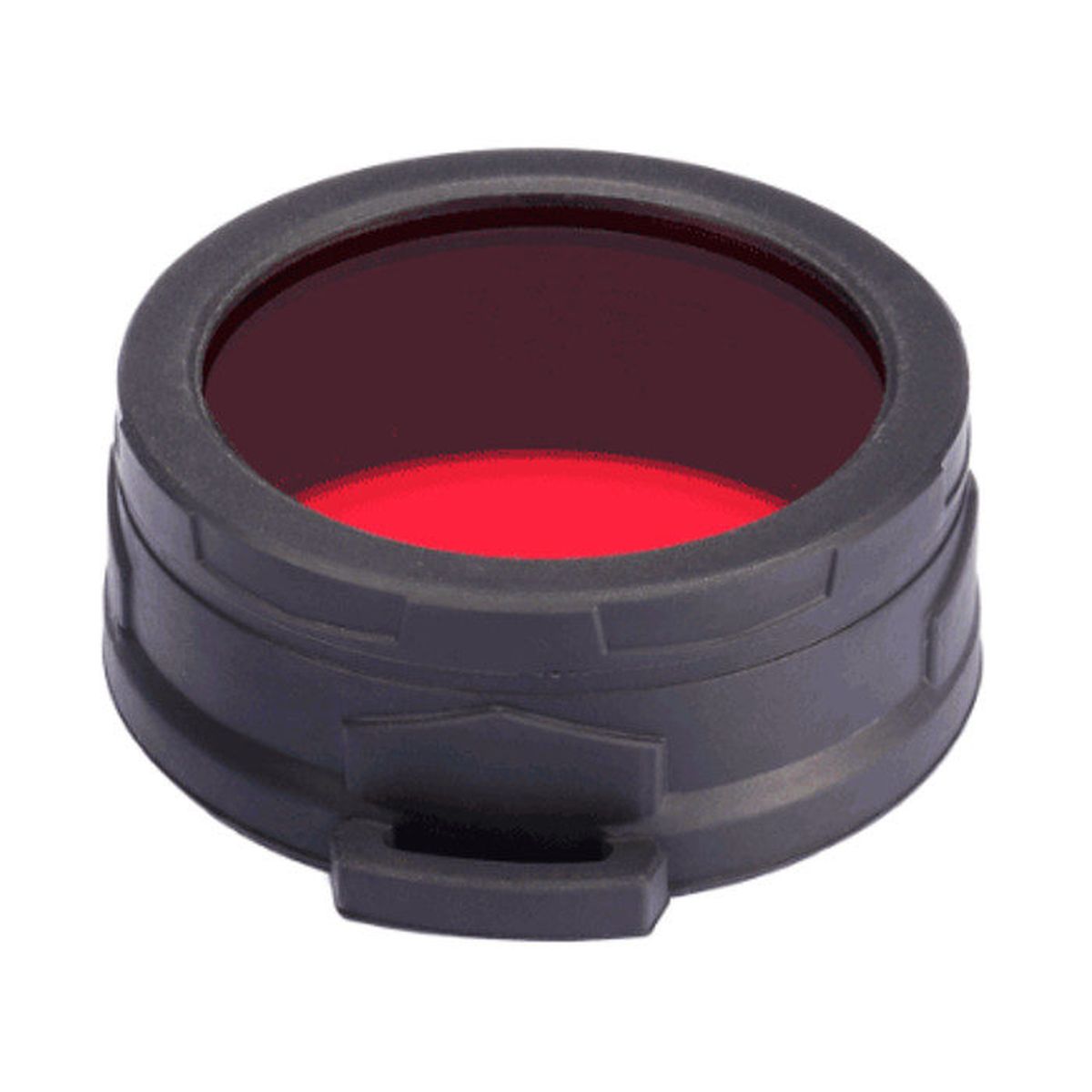 Nitecore NFR70 Hochwertiger Filter Rot für 70  mm Durchmesser Taschenlampe