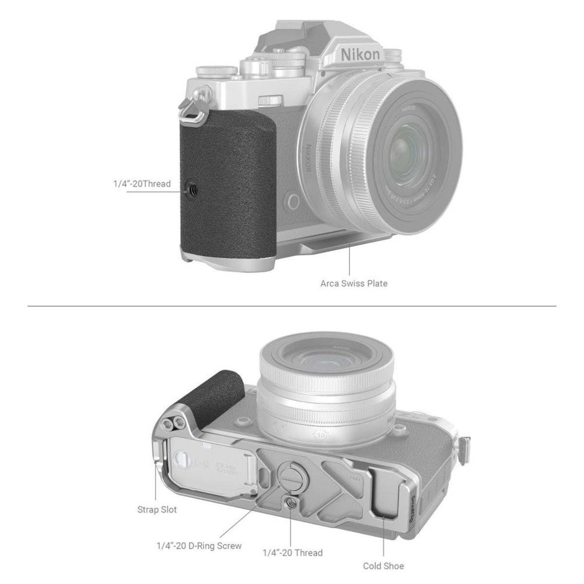 SmallRig 3480 L-Shape Grip for Nikon Z fc Camera