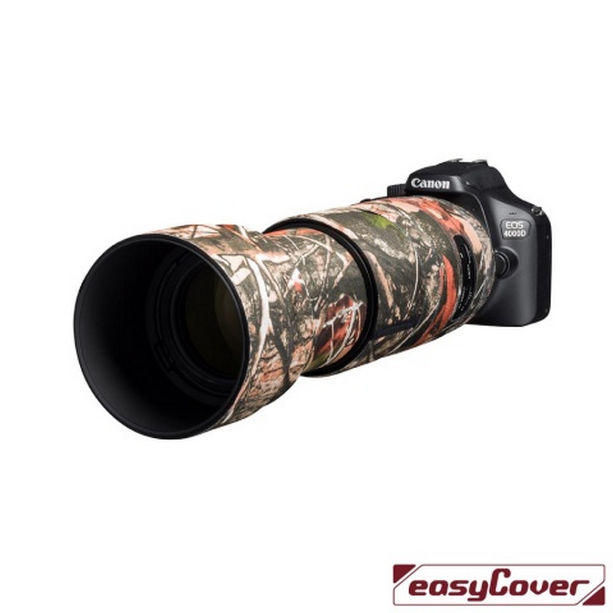 Easycover Lens Oak Objektivschutz für Tamron 100-400 mm 1:4,5-6,3 Di VC USD (Model A035) Wald Camouflage