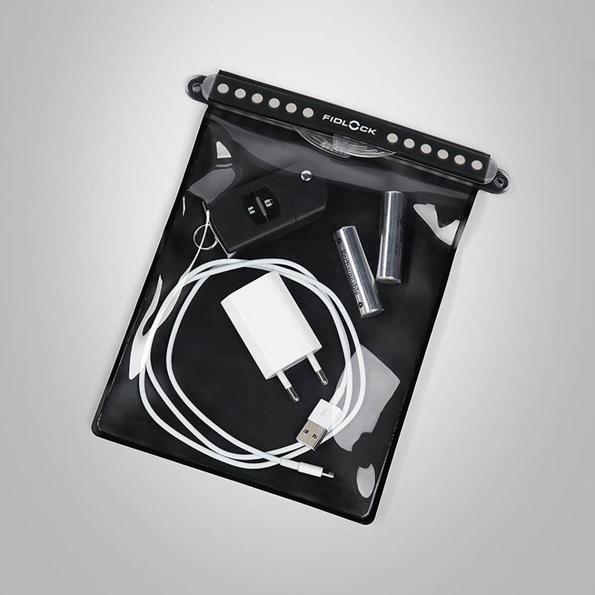 Fidlock Hermetic Dry Bag Maxi Black-Transparent
