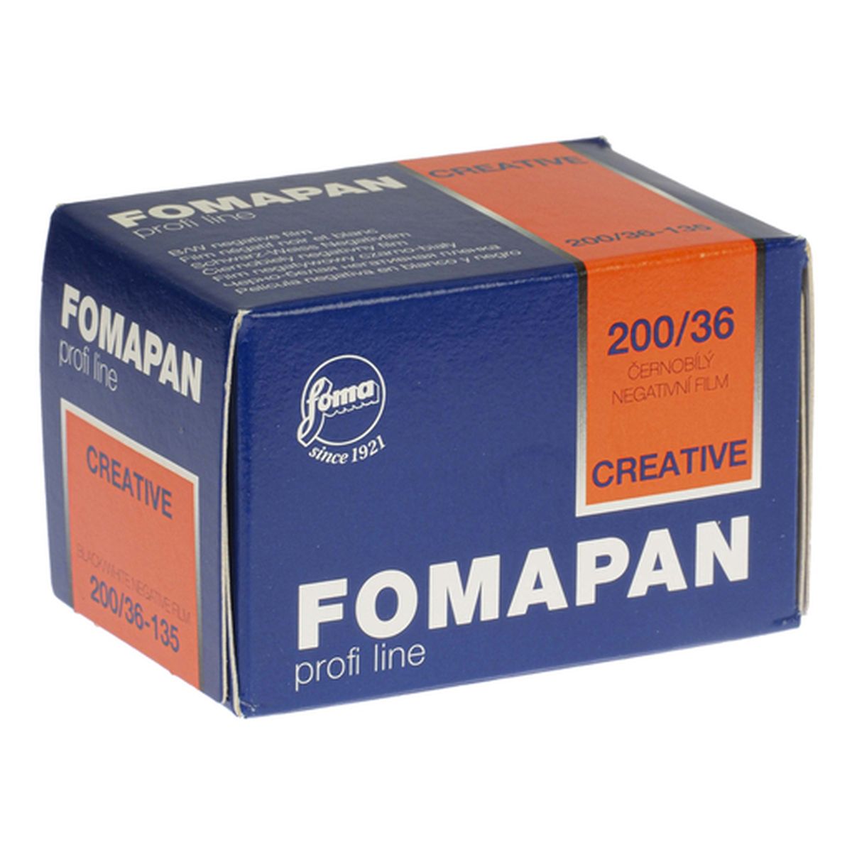 Foma Fomapan 200 Creative 135-36 SW Negativfilm Foma Fomapan 200 Creative 135-36 SW Negativfilm