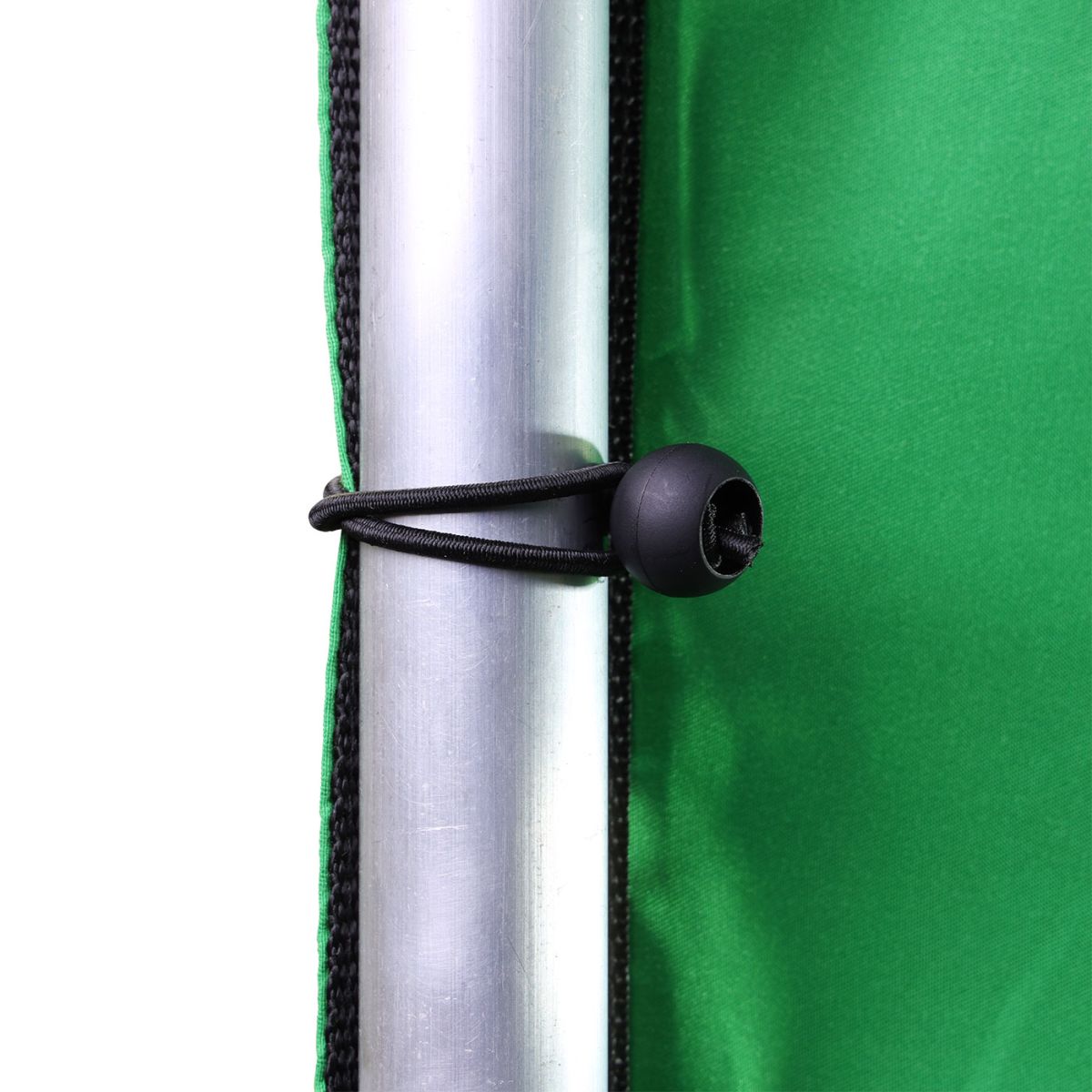 Helios Greenscreen Hintergrund 2,4x4m mit Gestell