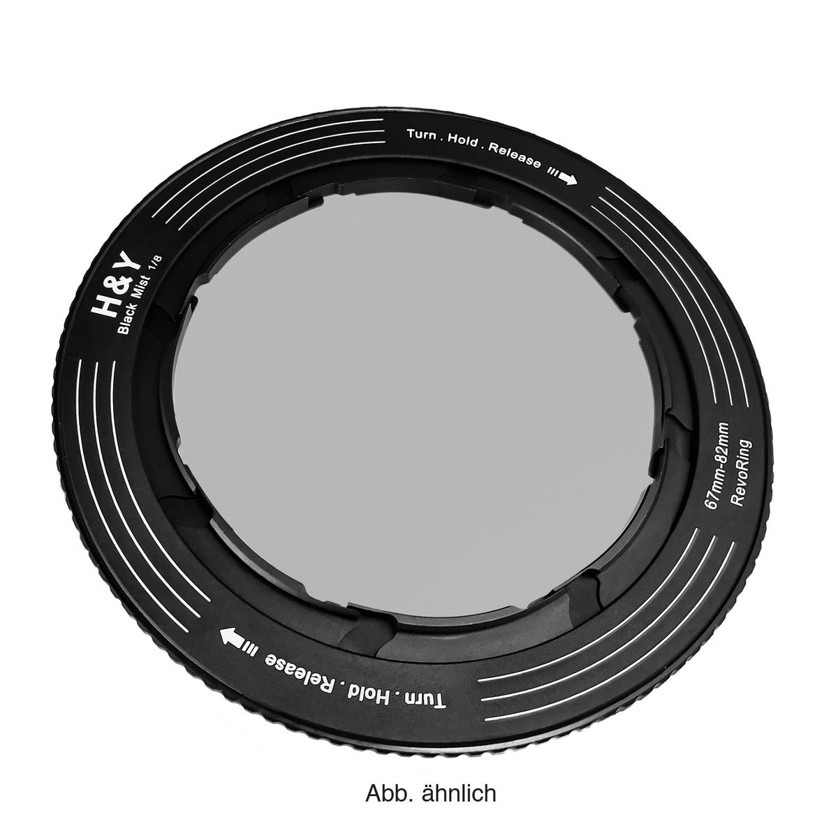 H&Y REVORING 46-62mm Black Mist 1/8 Filter