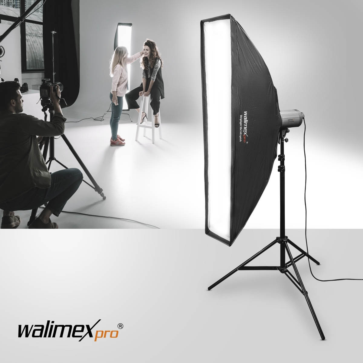 Walimex pro Studio Line Striplight SB QA 30 x 140 cm