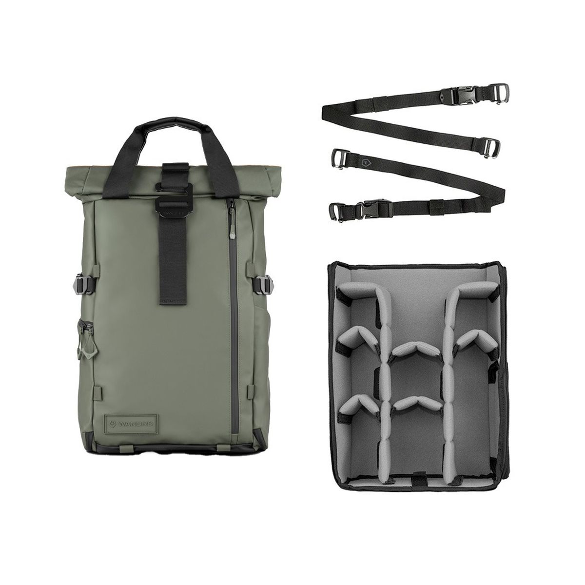 Wandrd PRVKE 31L Pro Photography Bundle V4 Wasatch Green 