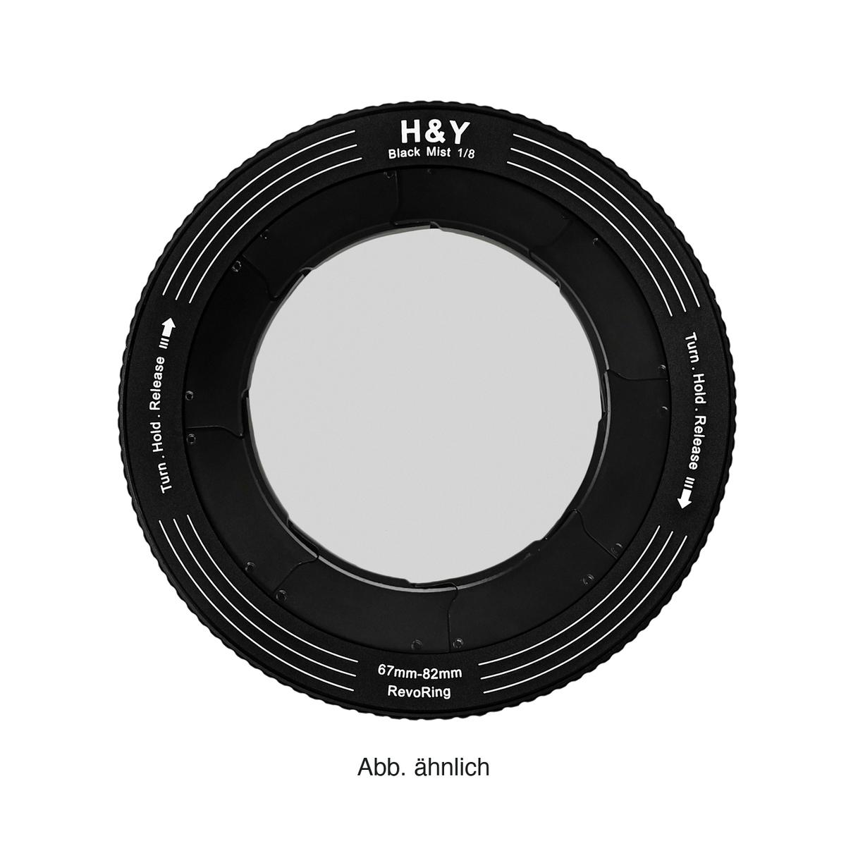 H&Y REVORING 46-62mm Black Mist 1/8 Filter