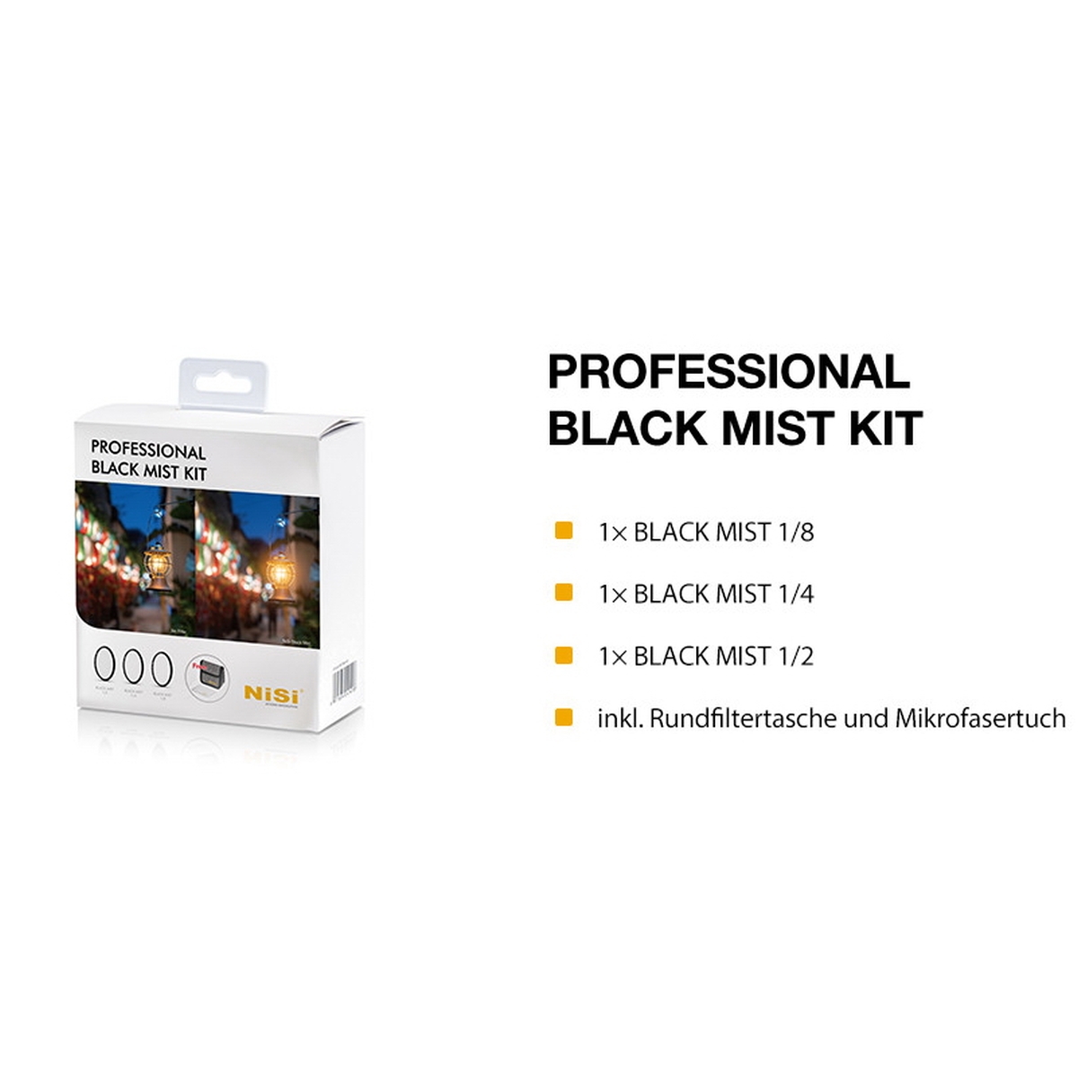 Nisi Black Mist Professional Kit 72 mm