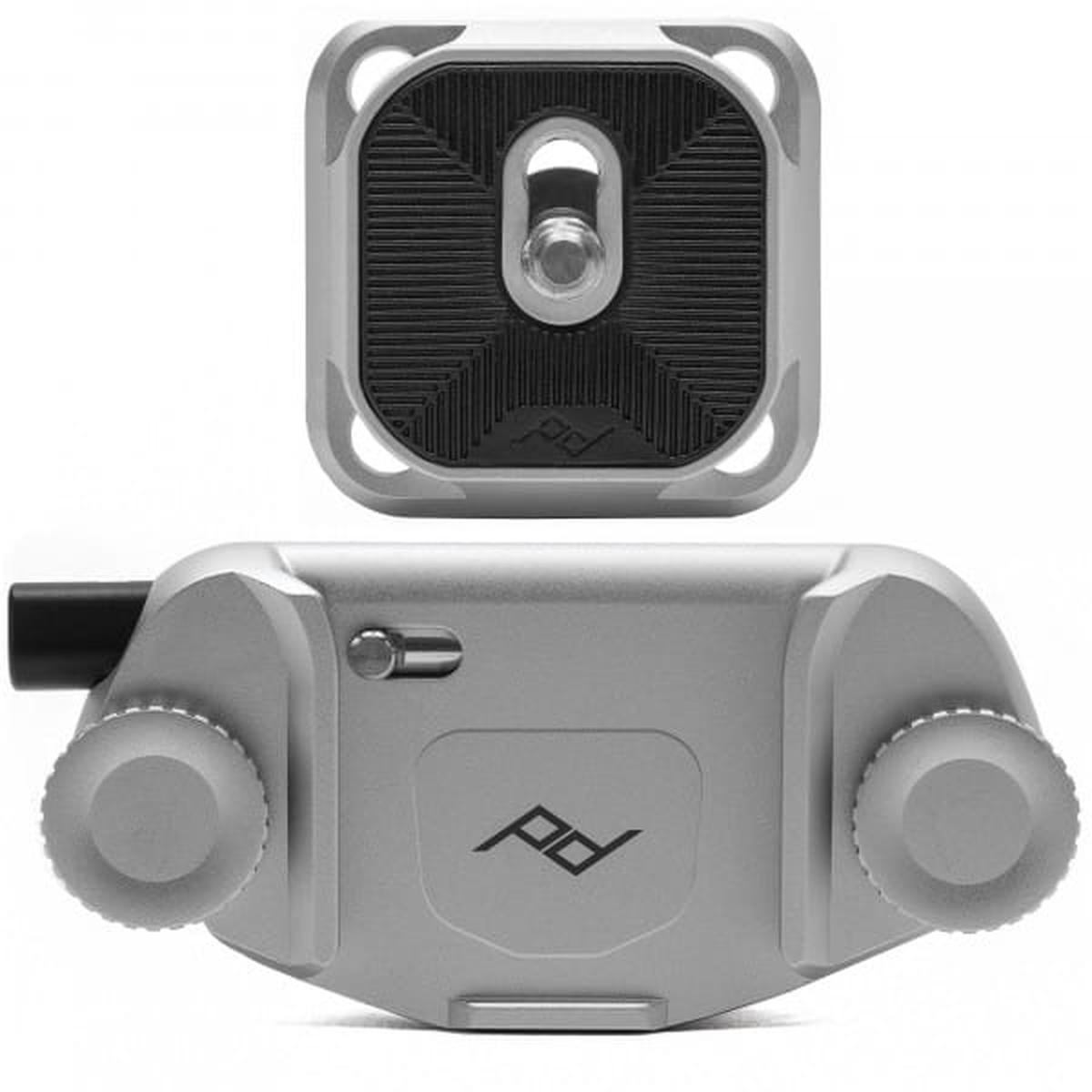 Peak Design Capture Clip V3 Kameraclip inkl. Standard Plate Silver (Silberfarben) Peak Design Capture Clip V3 Kameraclip inkl. Standard Plate Silver (Silberfarben)