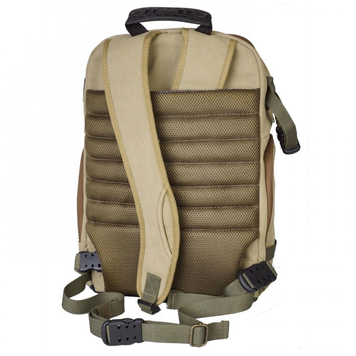 kalahari KAPAKO K-69 Fotorucksack, canvas khaki