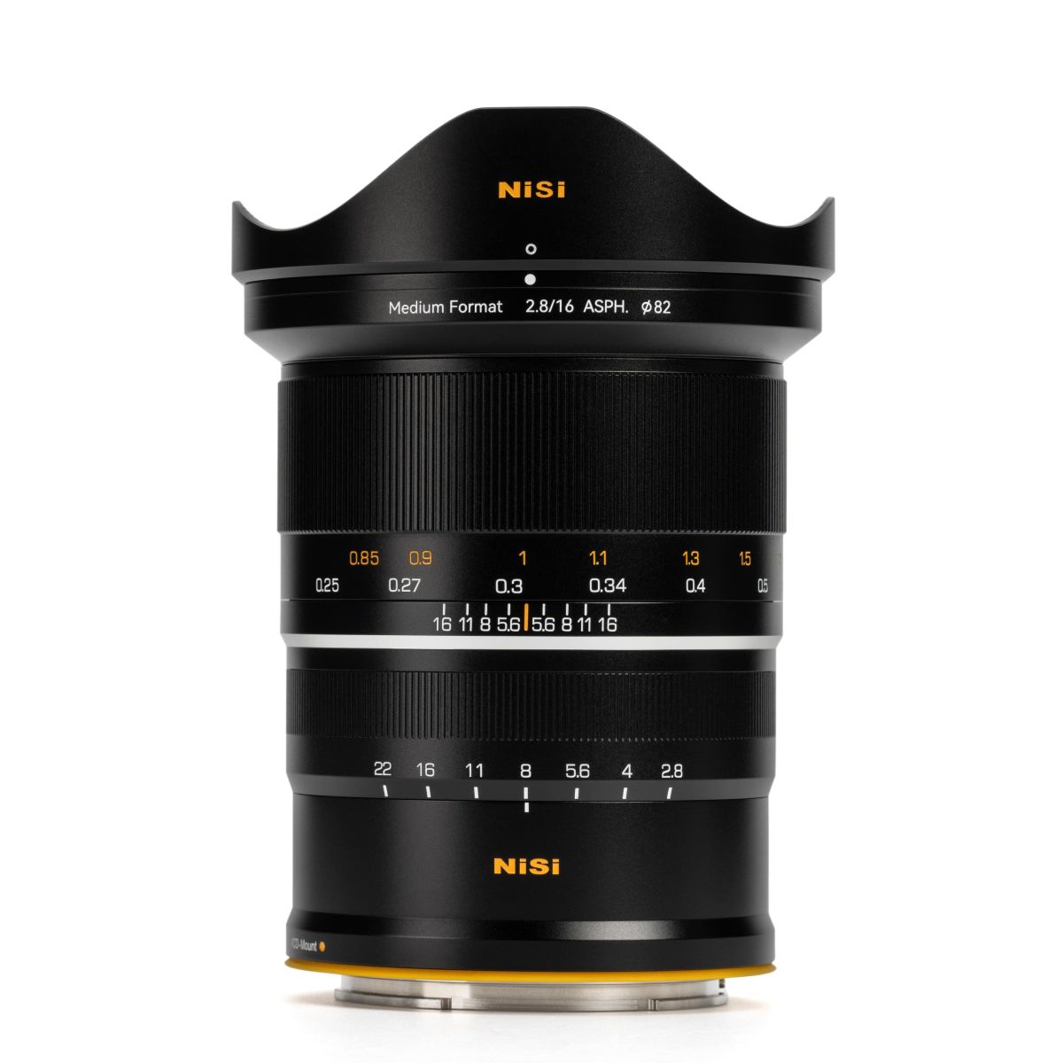 Nisi 16 mm 1:2,8 Asphärisch MF Hasselblad XCD-Mount Schwarz