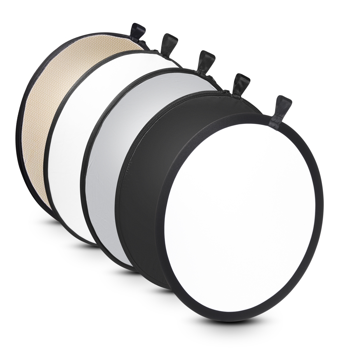 Walimex pro 5in1 Faltreflektor Set wavy Ø 56 cm