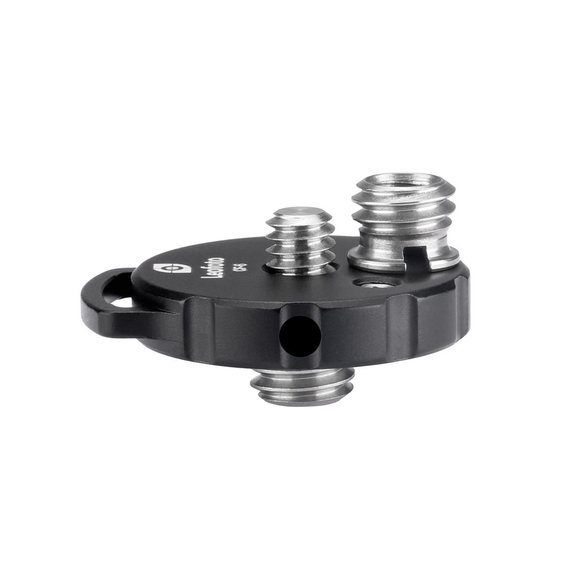 Leofoto Gewindeadapter CF-6 3/8" männlich auf 1/4" + 3/8" männlich Leofoto Gewindeadapter CF-6 3/8" männlich auf 1/4" + 3/8" männlich