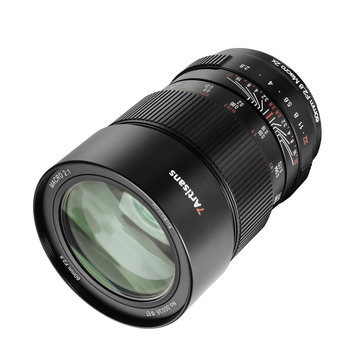 7Artisans 60mm f/2,8 Macro 2X für Canon RF