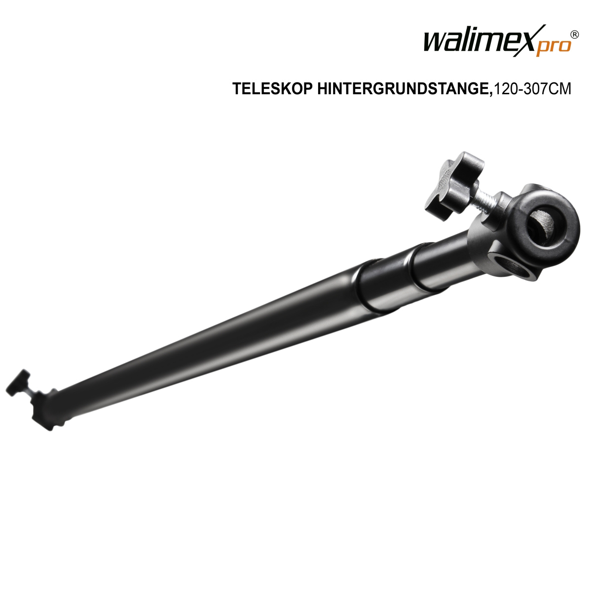 Walimex pro Teleskop Hintergrundstange, 120-307 cm Walimex pro Teleskop Hintergrundstange, 120-307 cm