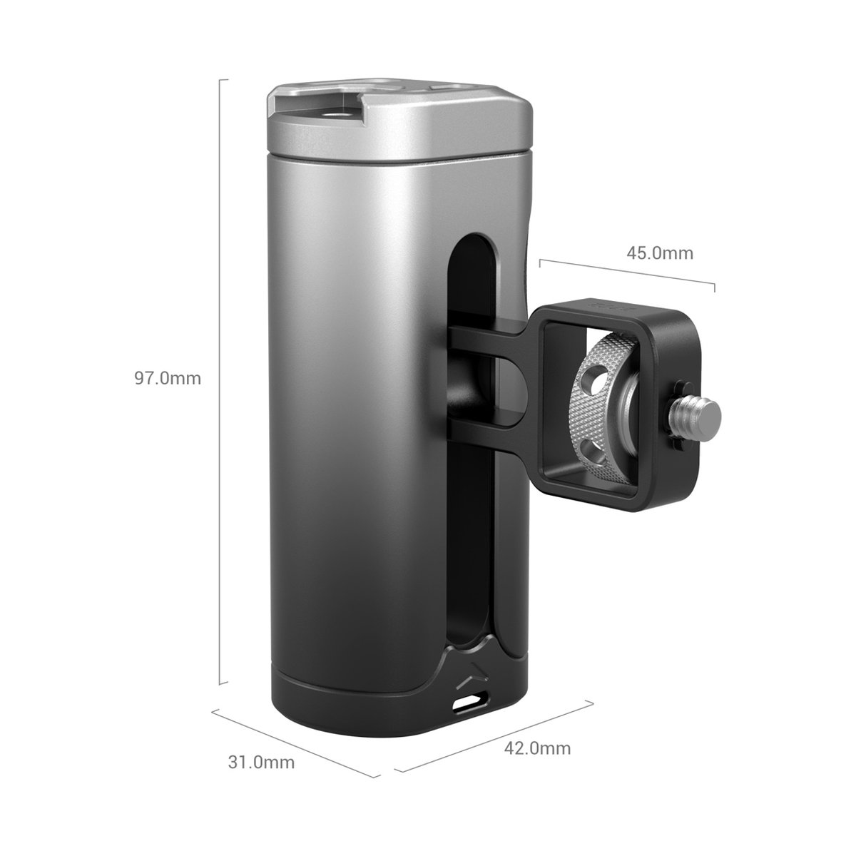 SmallRig 3894 Seitengriff für Mobiltelefon-Cages - Abmessungen des Produkts