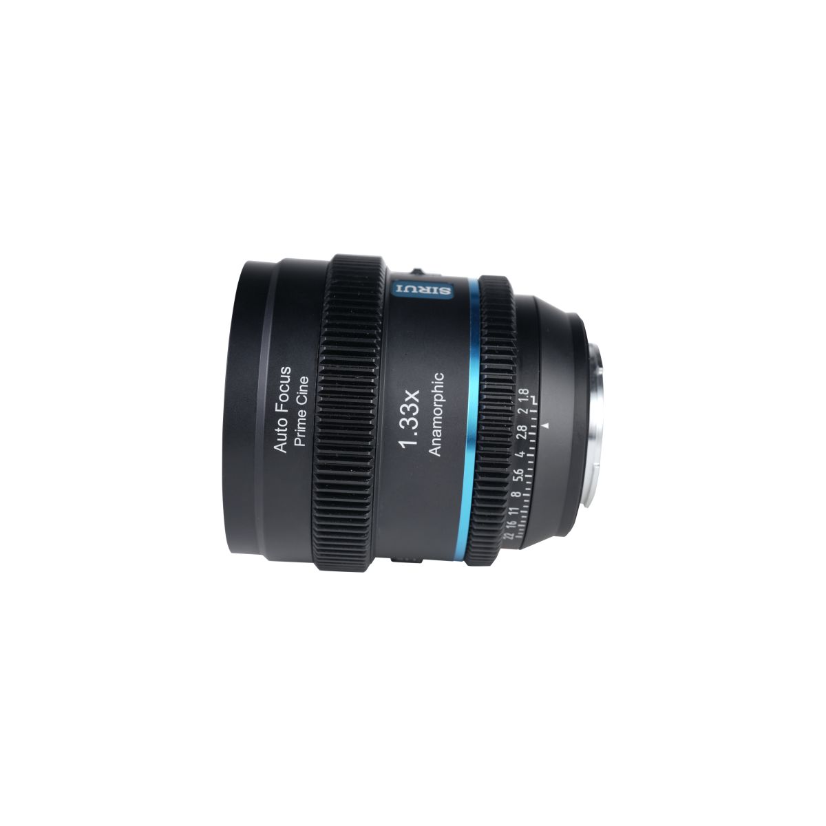 Sirui 20 mm 1:1,8 AF Anamorph 1,33x S35 Fuji X-Mount Blue Flare