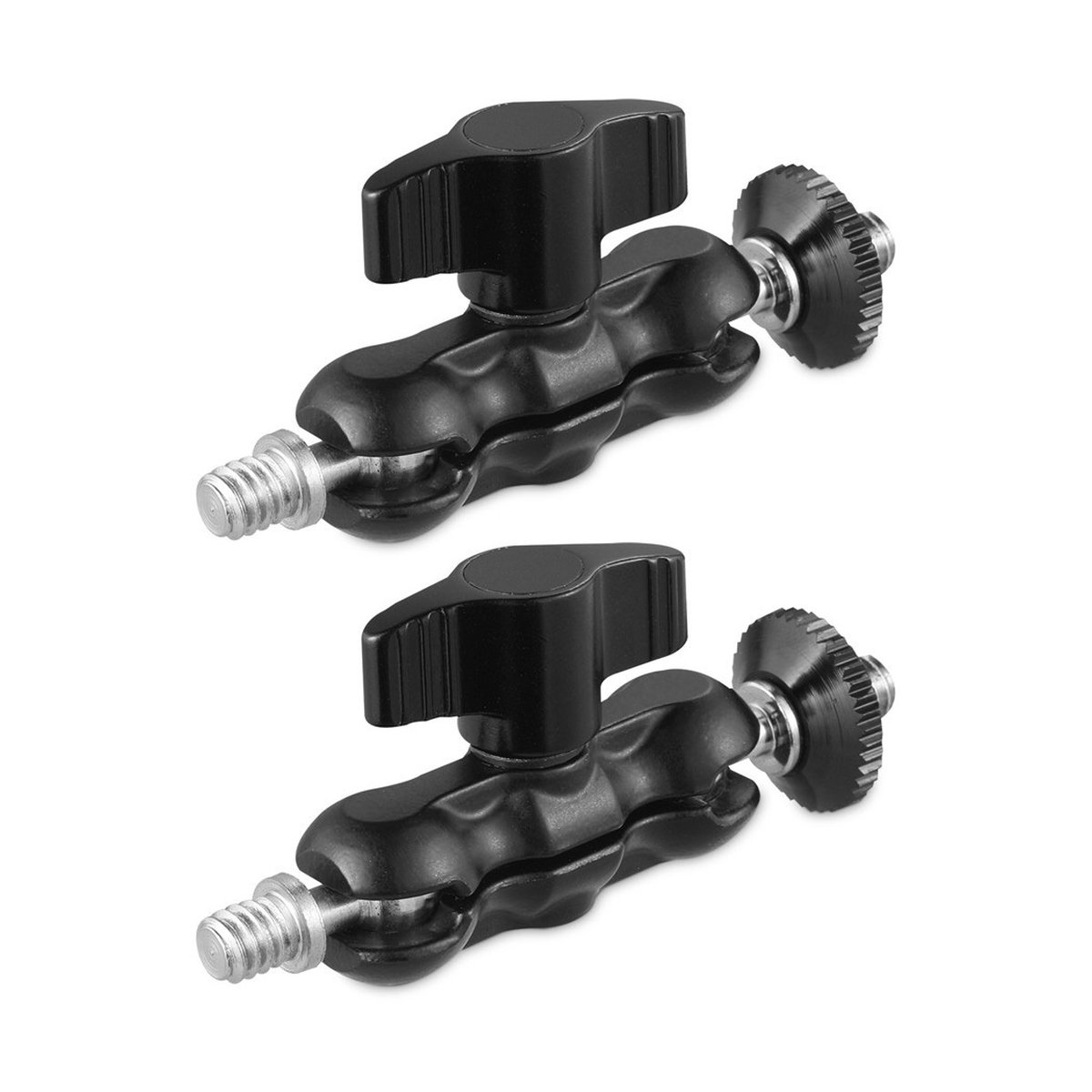 SmallRig 2158 Magic Arms mit Ballheads (2er-Pack) - Lieferumfang: Zwei schwarze Gelenkarme mit Schraubgewinden SmallRig 2158 Magic Arms mit Ballheads (2er-Pack) - Lieferumfang: Zwei schwarze Gelenkarme mit Schraubgewinden