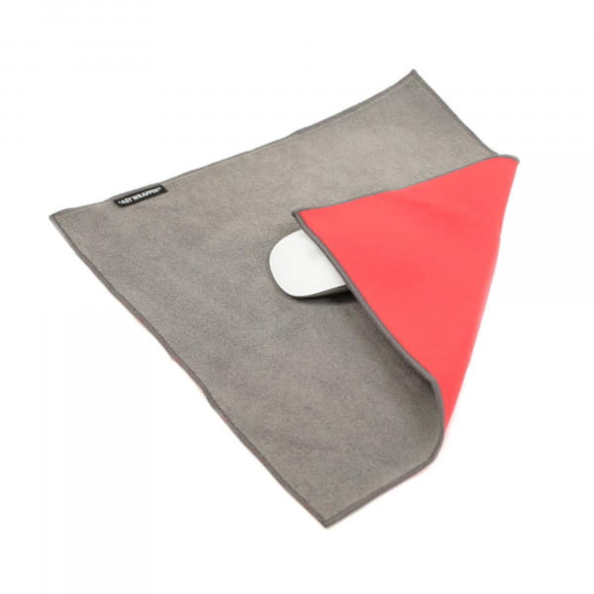 Easy Wrapper selbsthaftendes Einschlagtuch Rot Gr. S 28 x 28 cm