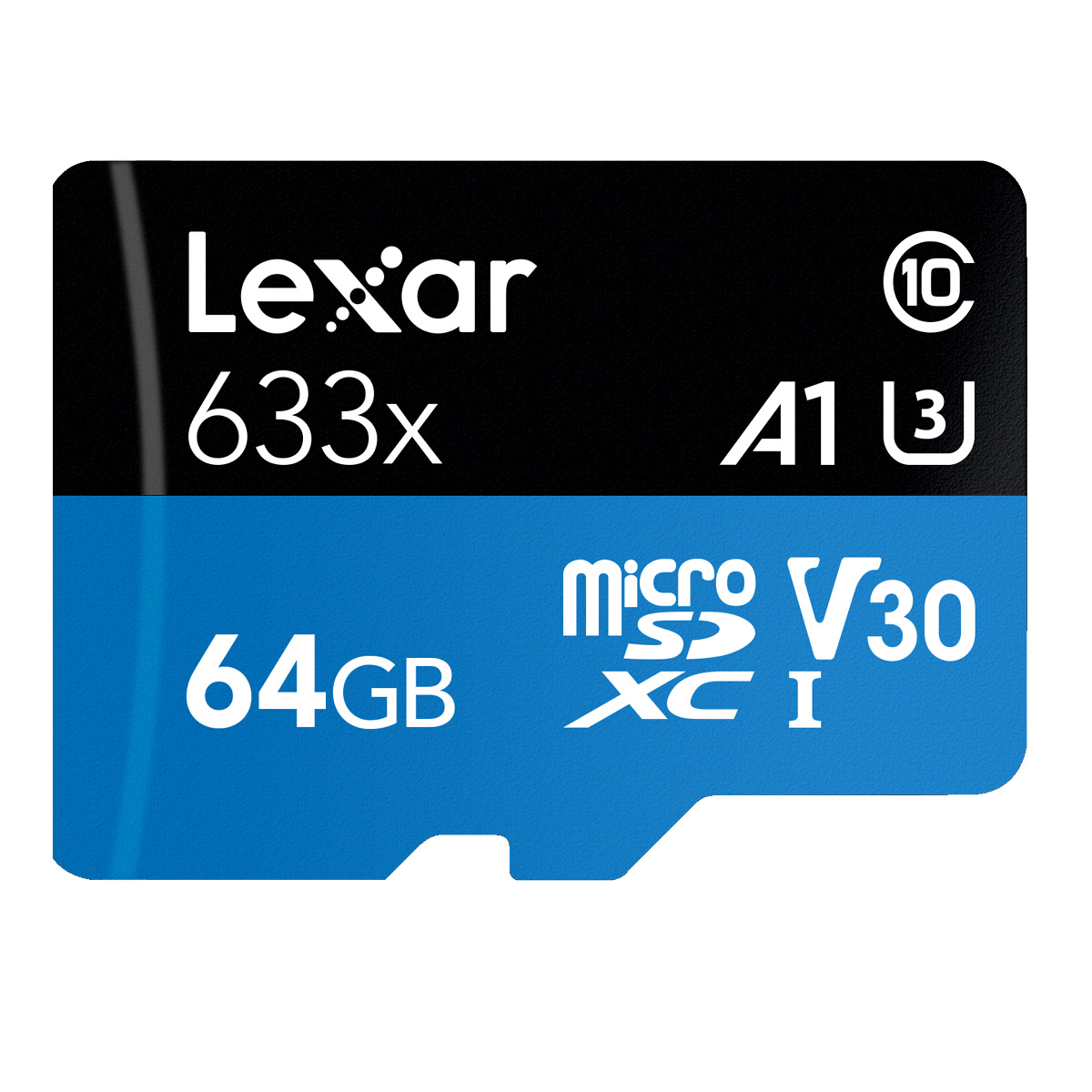 Lexar 64 GB Micro SDXC Blue 633x Lexar 64 GB Micro SDXC Blue 633x