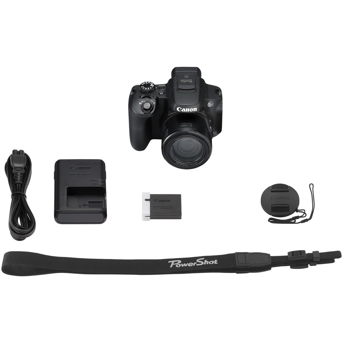 Canon PowerShot SX70 HS schwarz Digitalkamera