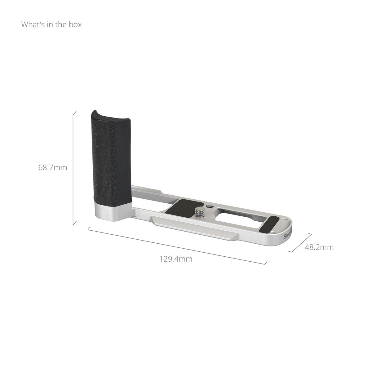 SmallRig 5701 L-Shaped Mount Plate Handle für Panasonic Lumix L10 Silber