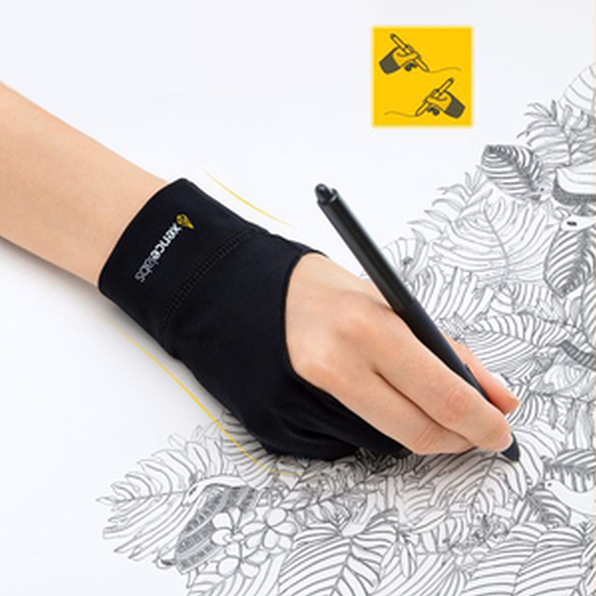 Xencelabs Medium Zeichenhandschuh