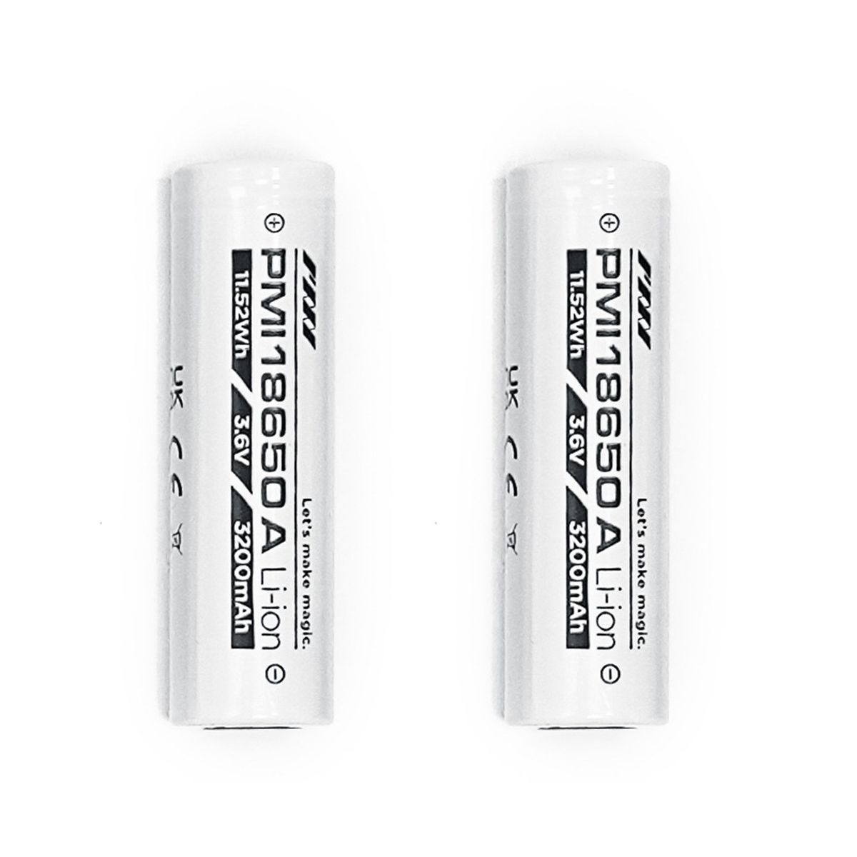 PMI Batterie 18650 2er Pack