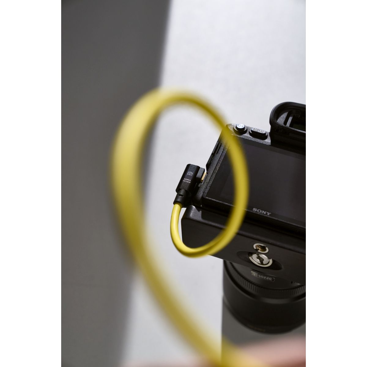CobraTether USB-C zu USB-C (90°) 10 Gbit/s 10m  Gelb