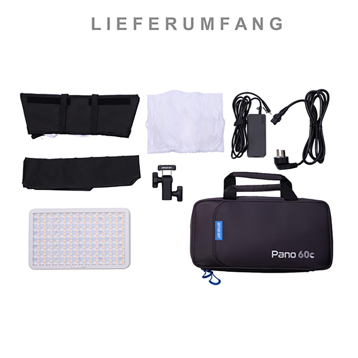 Amaran Pano 60c white Lichtkit (EU) Flächenleuchte