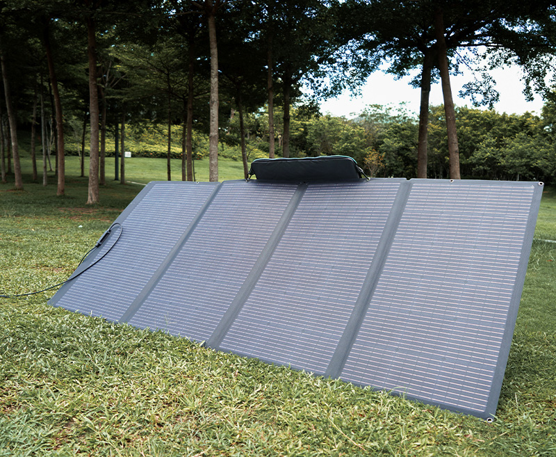 Mobiles Solarpanel von Ecoflow mit 400Watt