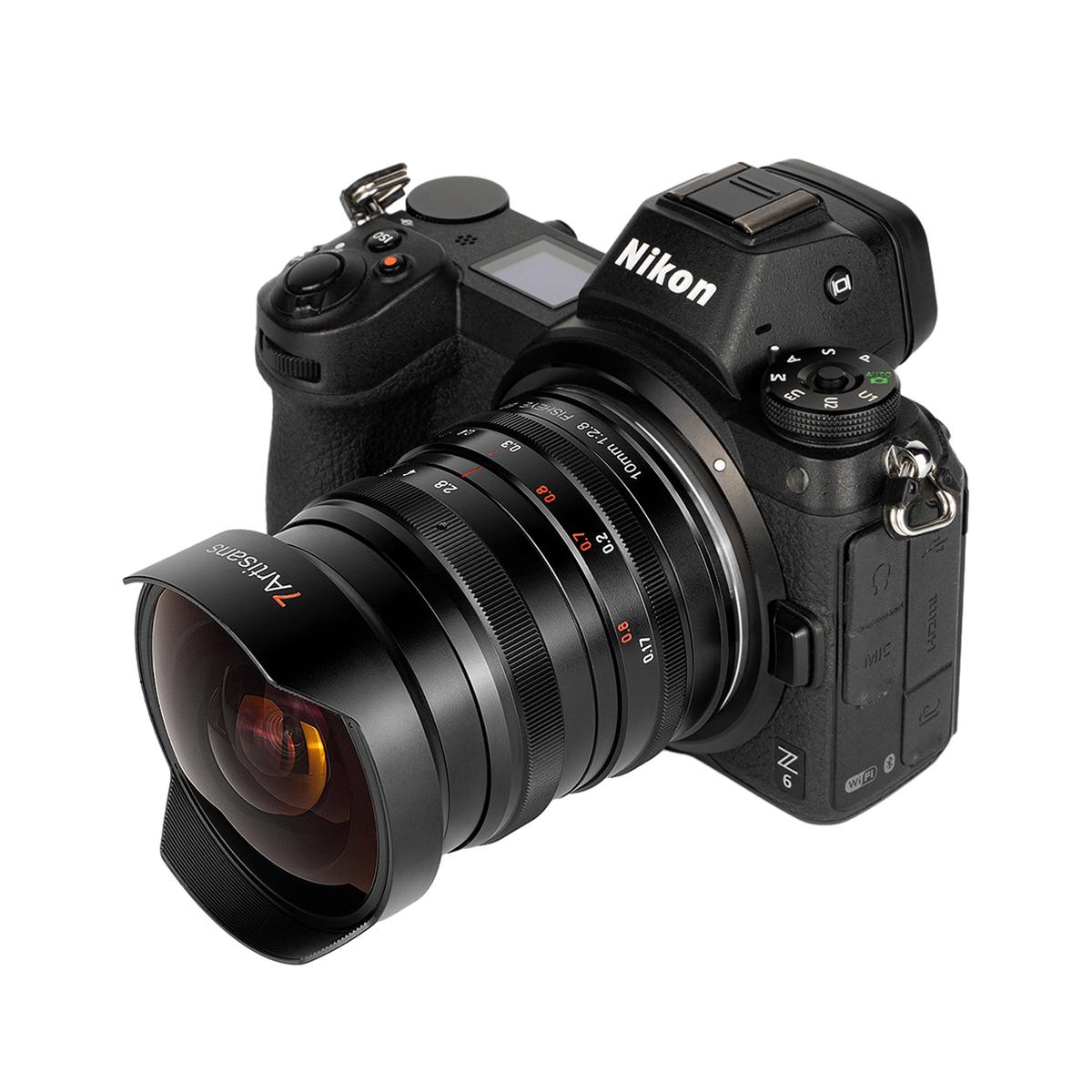 7Artisans 10mm f/2,8 Fisheye ED Nikon Z Vollformat