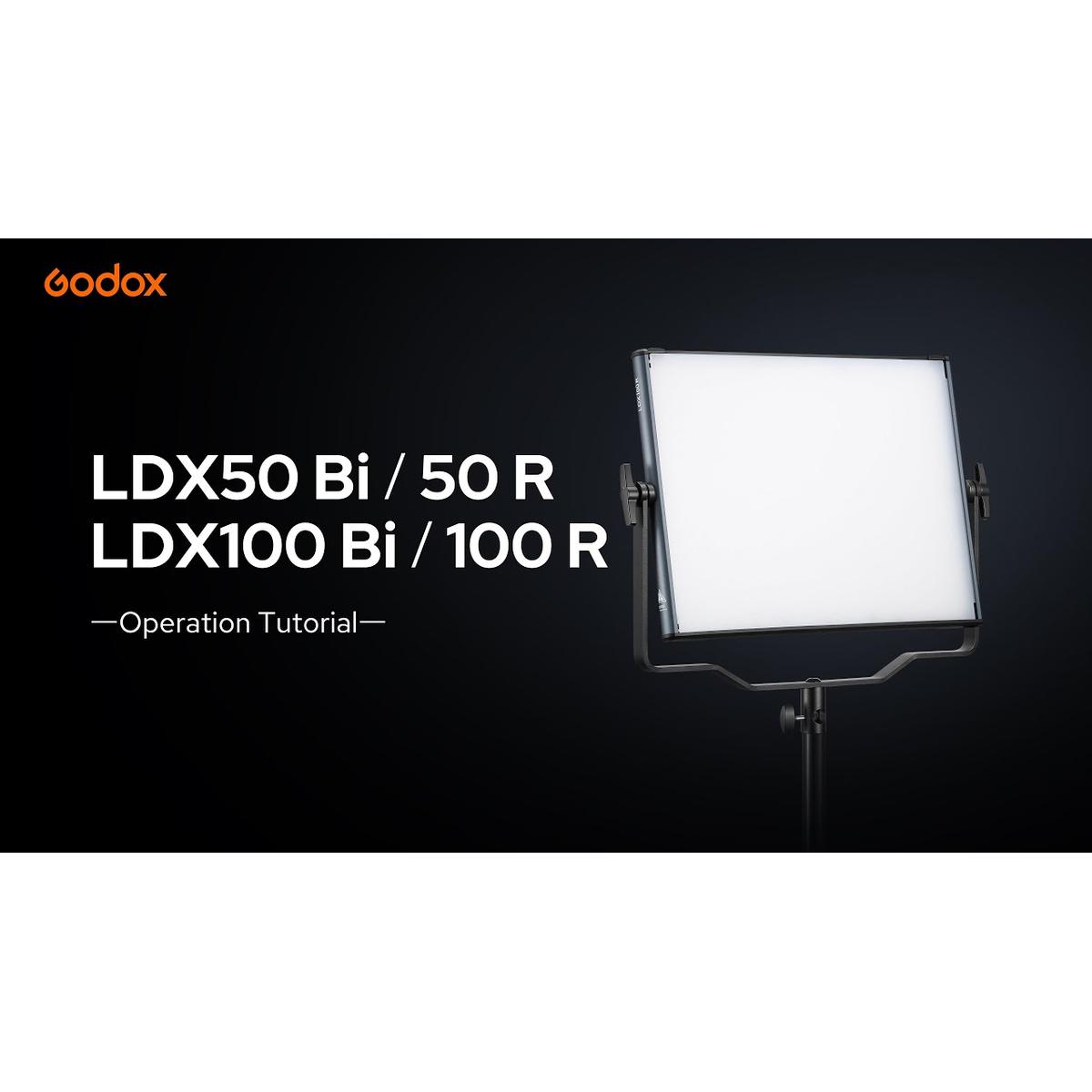 Godox KNOWLED LDX50BI Panel-Licht, zweifarbig
