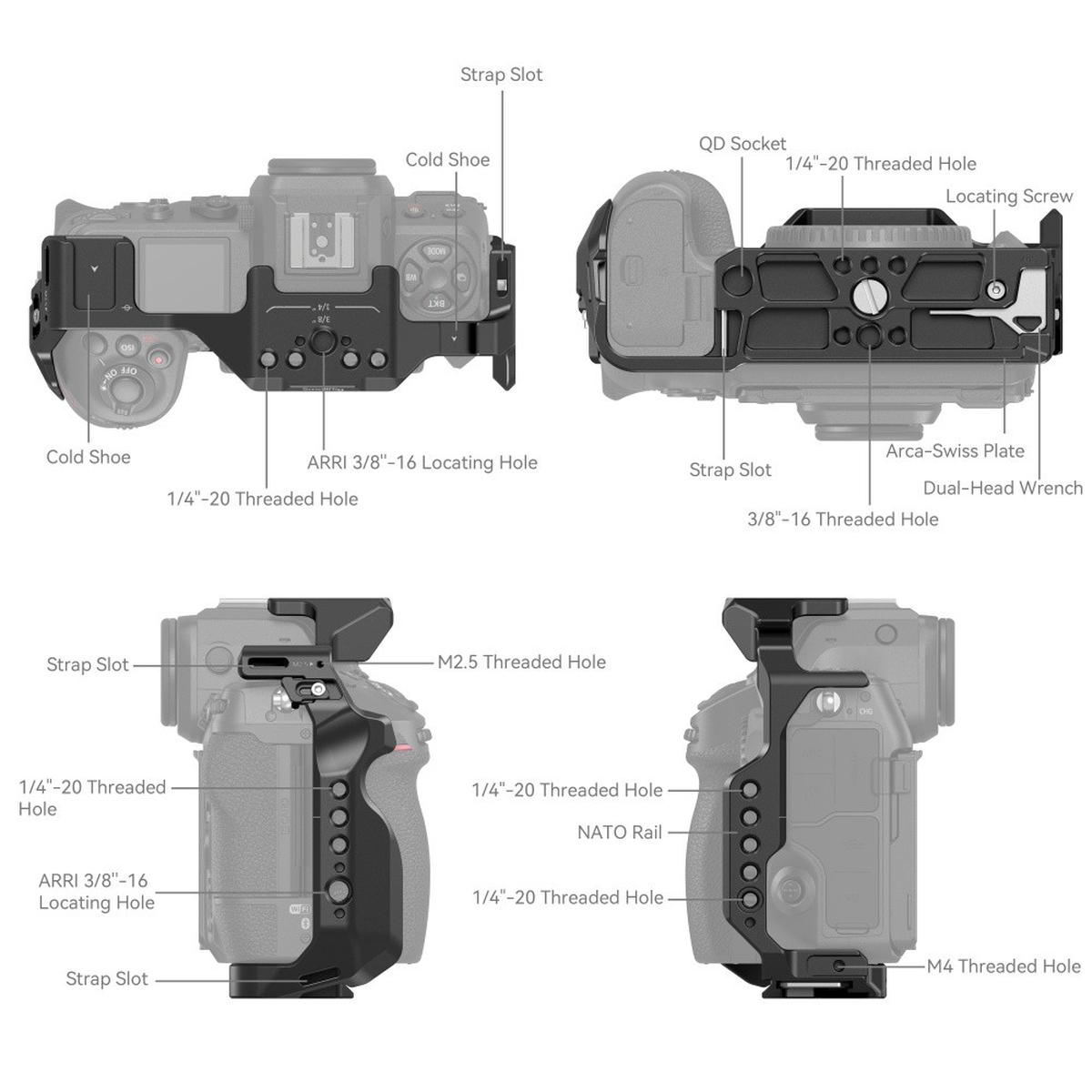 SmallRig 3940 Cage for Nikon Z 8