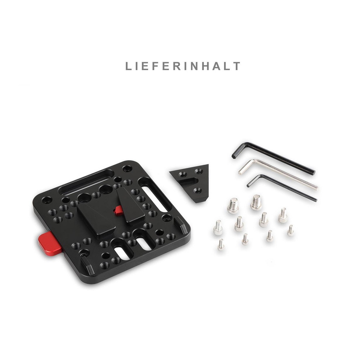 SmallRig 1846C V-Lock Assembly-Kit Quick Release-Set (V-Mount) - LIEFERINHALT