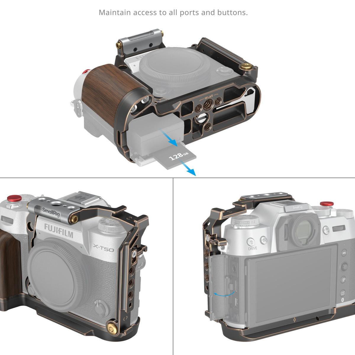 SmallRig 4714 “Retro” Cage for FUJIFILM X-T50