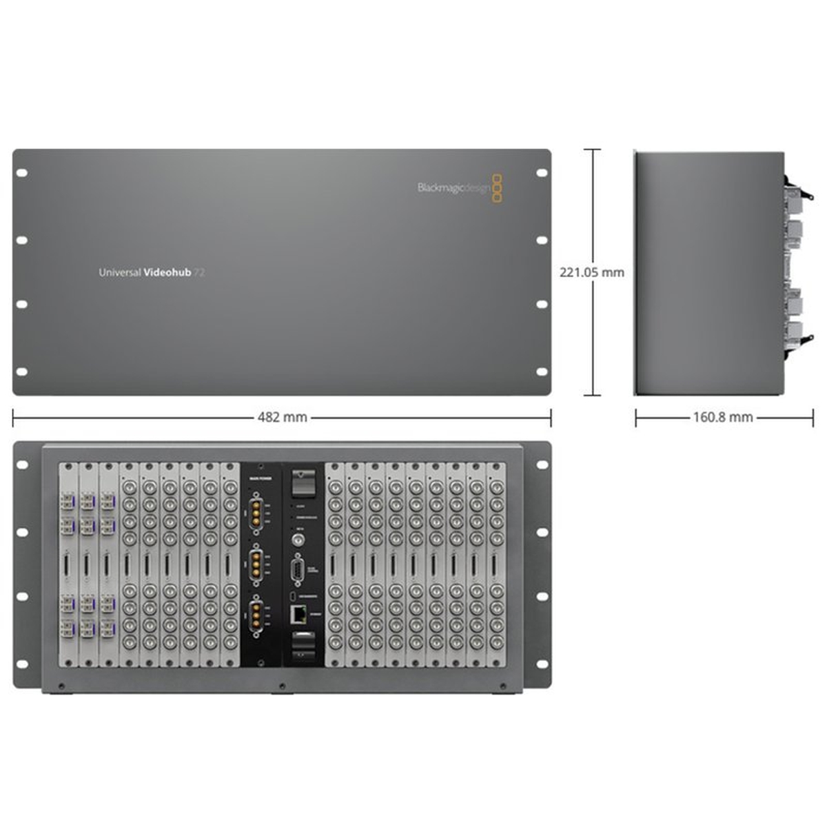 Blackmagic Universal Videohub 72 Mainframe