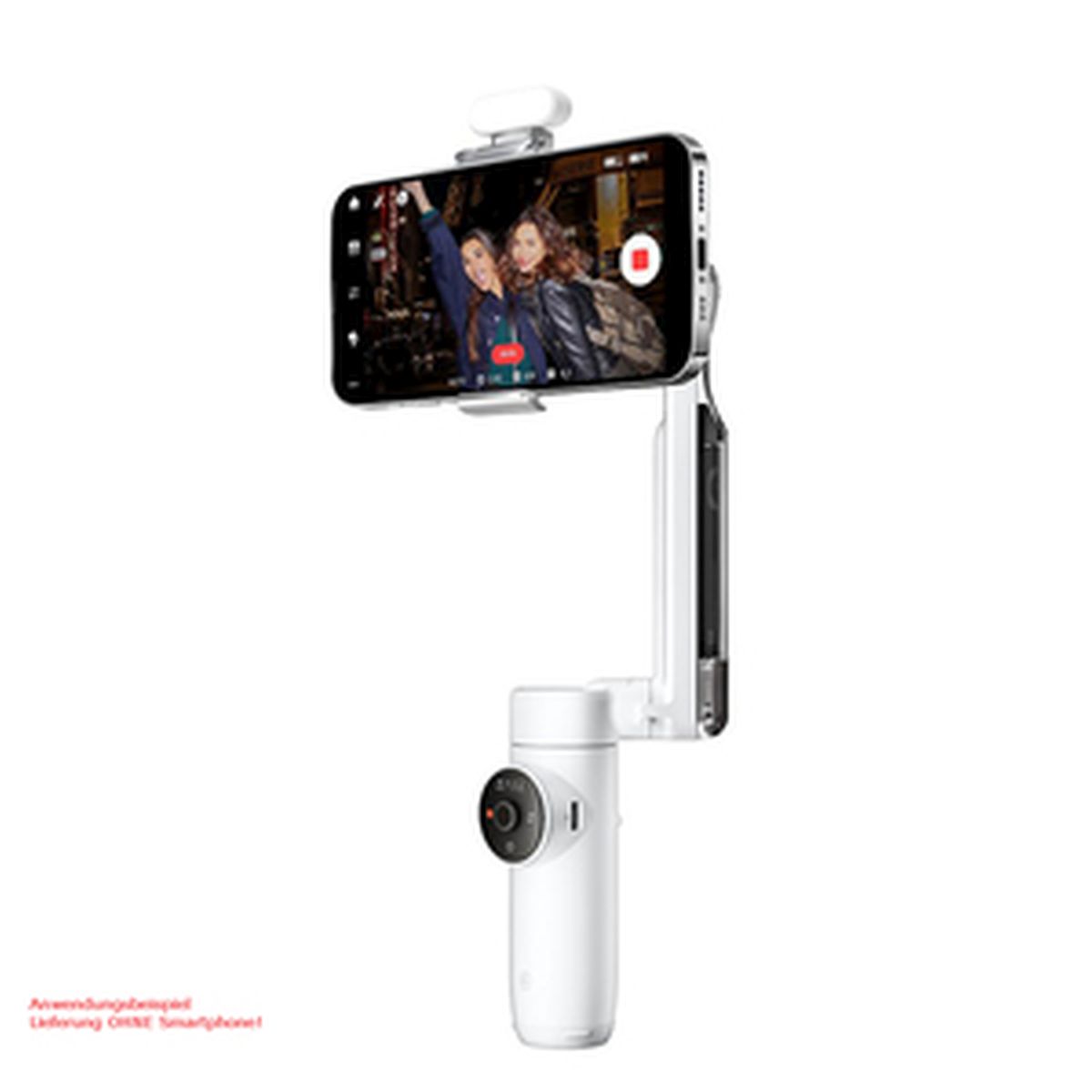 INSTA360 Flow Creator Kit White Smartphone-Gimbal mit Zubehör
