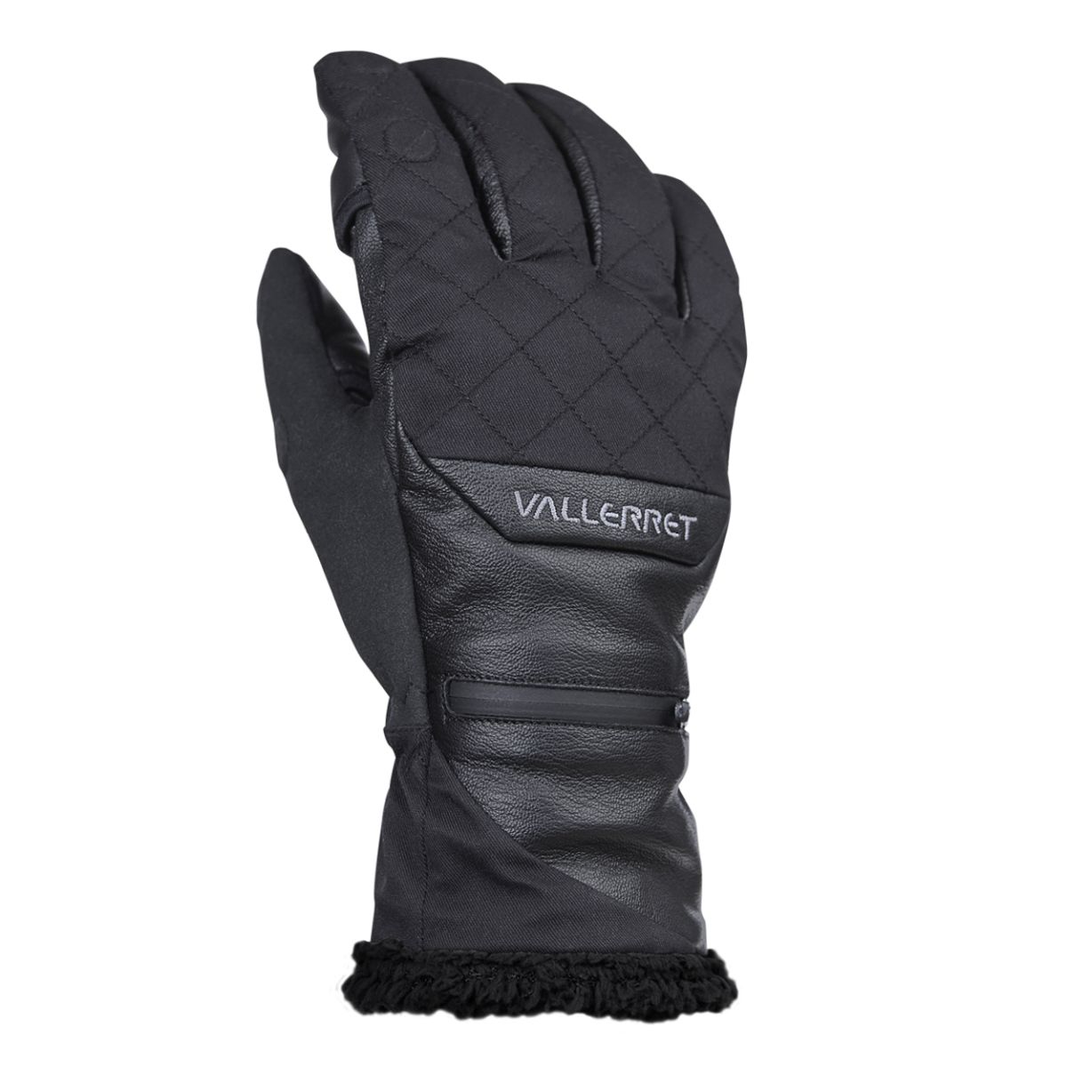 Vallerret Saga Female Glove M Schwarz