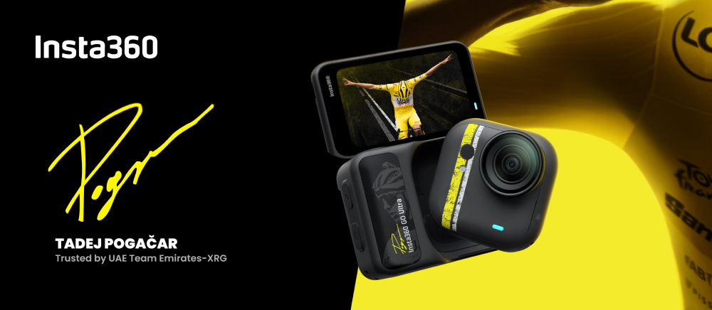 Insta360 GO Ultra Tadej Pogacar Edition Actionkamera
