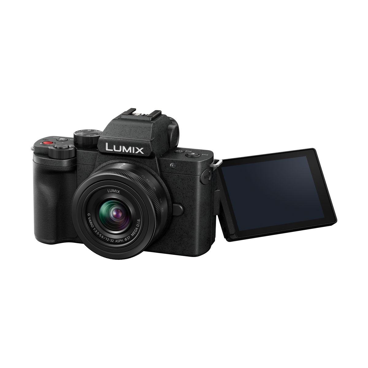 Panasonic Lumix DC-G 100 D + Panasonic 12-32 mm HF-S + Griff