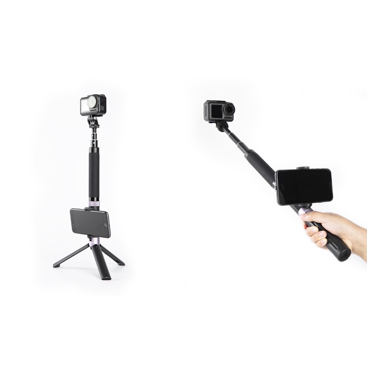 PGYTech Handgriff und Stativ f. Action - Kamera