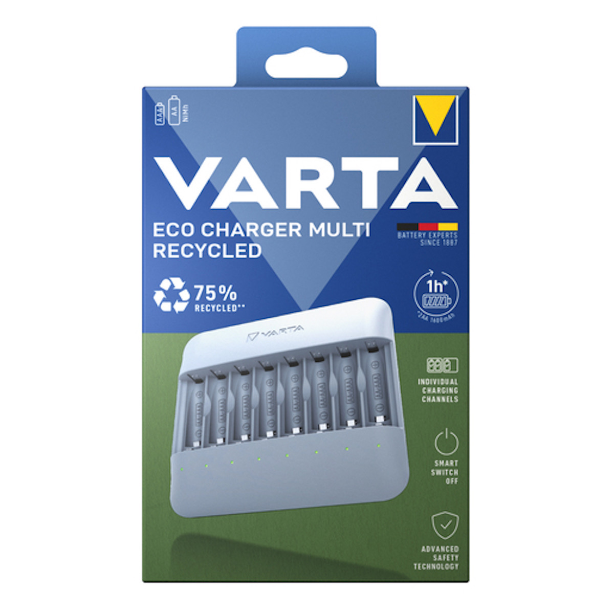 Varta Eco Charger Multi Recycled Ladegerät