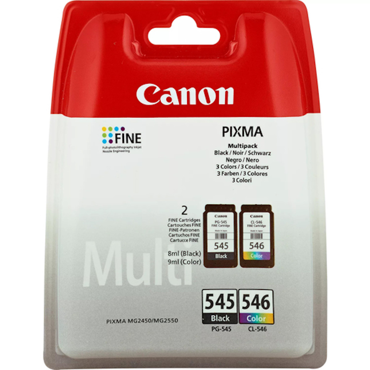 Canon PG-545/CL-546 Tintenpatrone mehrfarbig