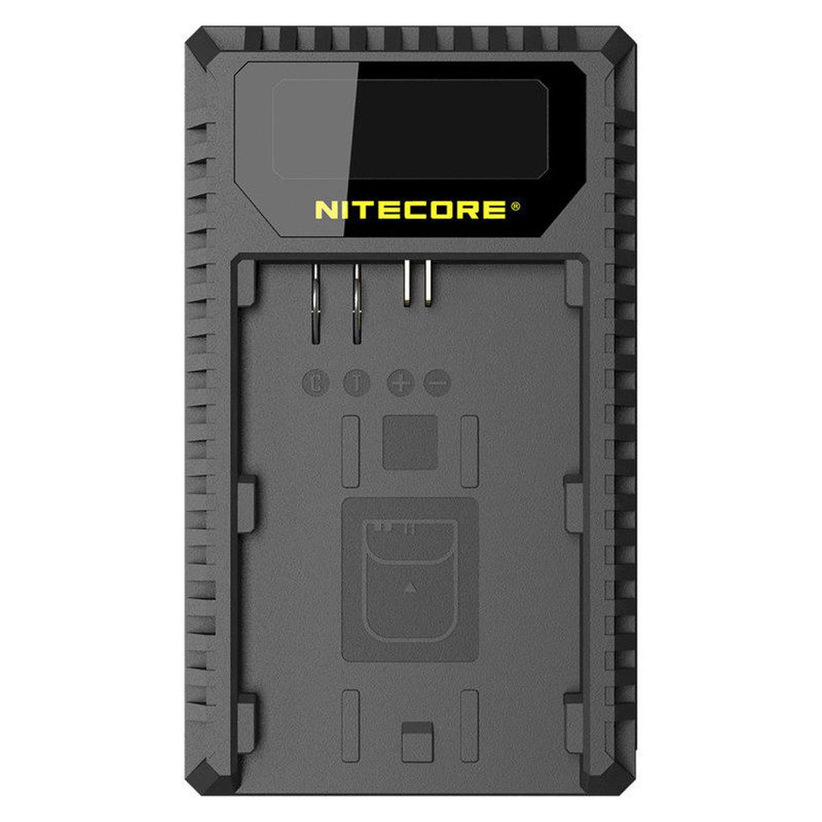 Nitecore UCN1 Ladegerät für Canon LP-E6(N) + LP-E8 mit Anzeige + USB