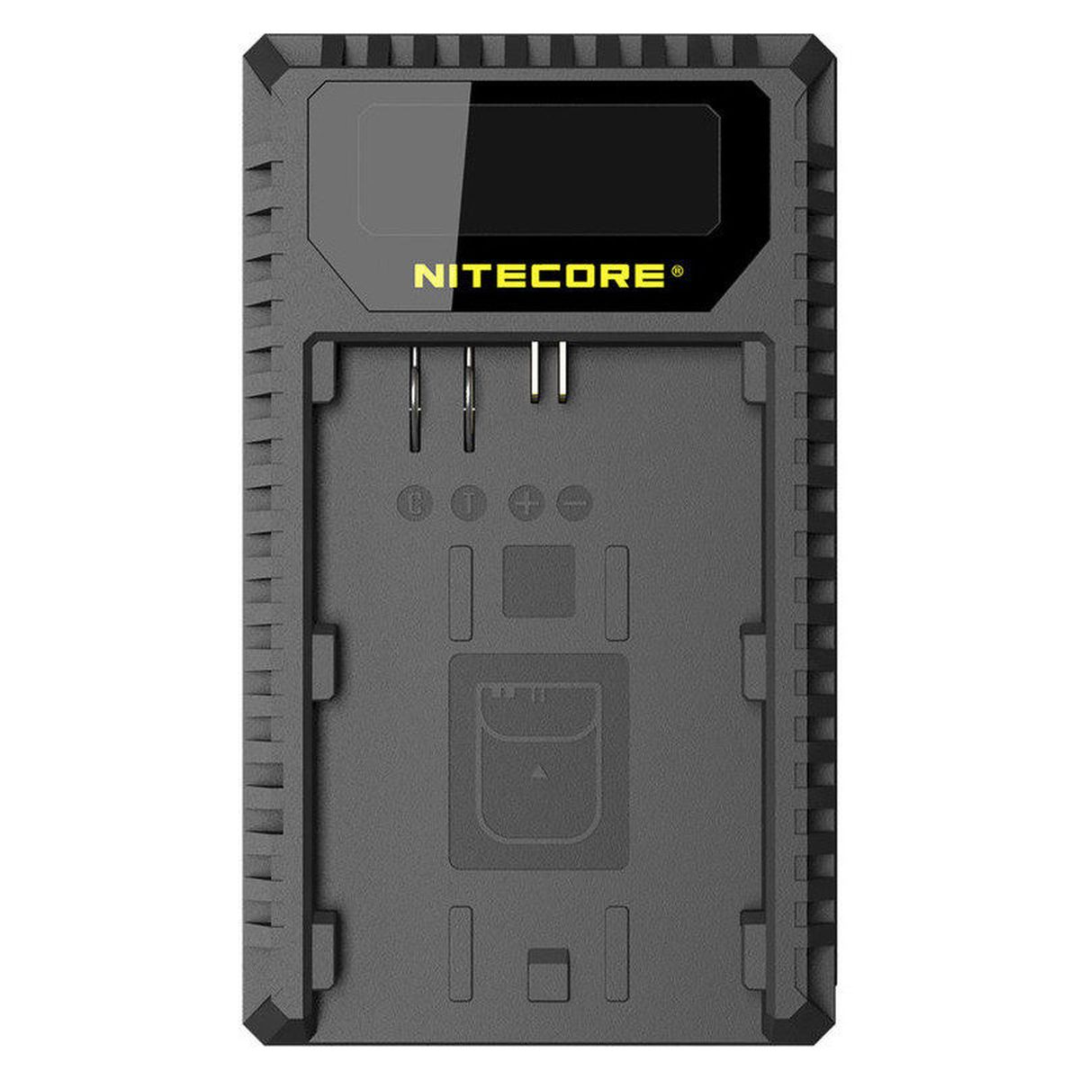 Nitecore UCN1 Ladegerät für Canon LP-E6(N) + LP-E8 mit Anzeige + USB